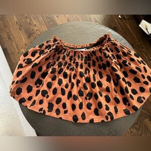 NWT Leopard Print Huxbaby skirt